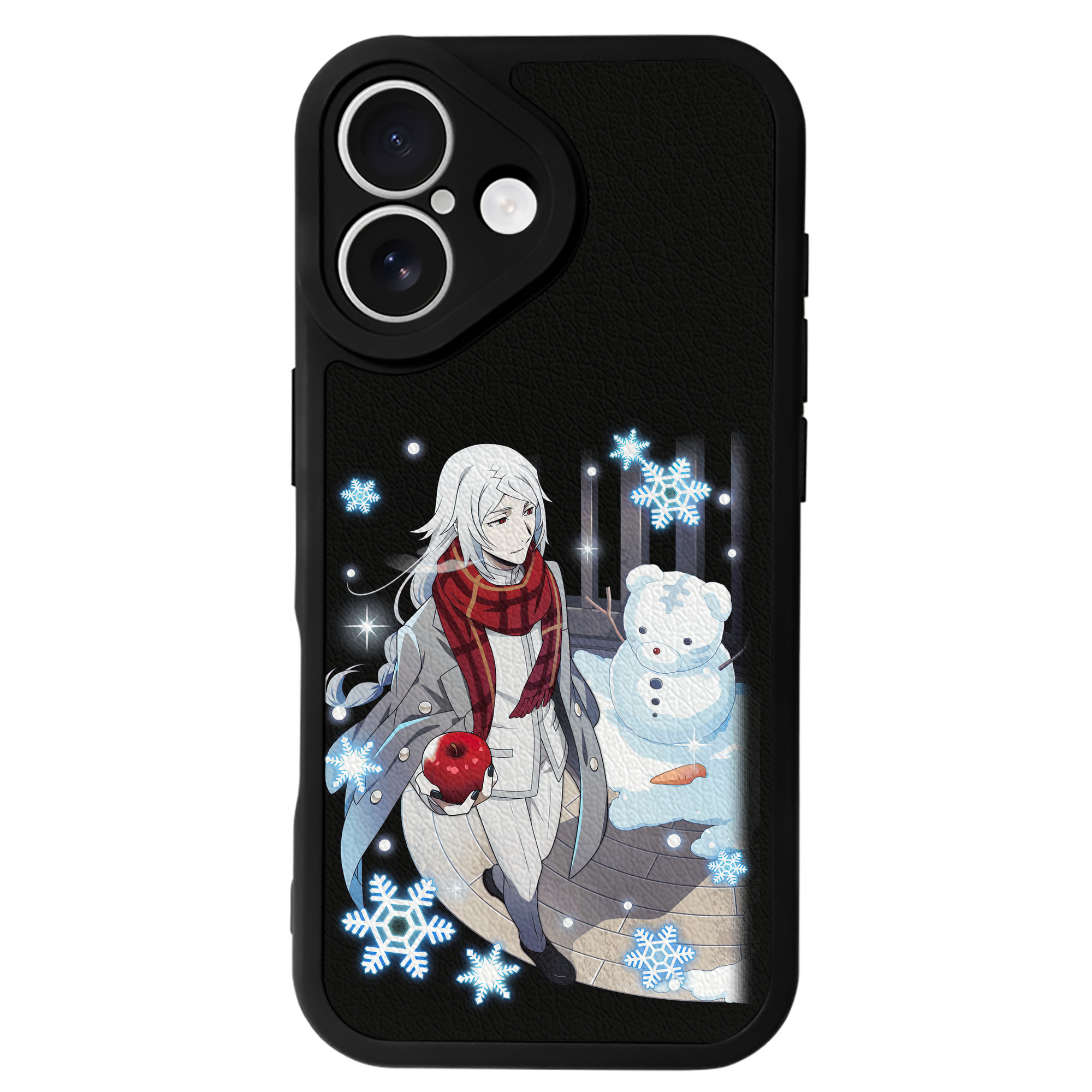 （画像用） 文豪ストレイドッグス Bungo Stray Dogs 【iPhone 16シリーズ対応】シリコンスマホケース（レザー調） 材質：シリコン
